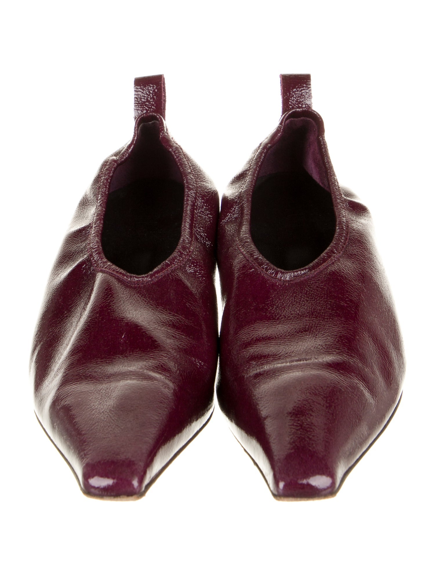 Tibi Leather Slingback Pumps